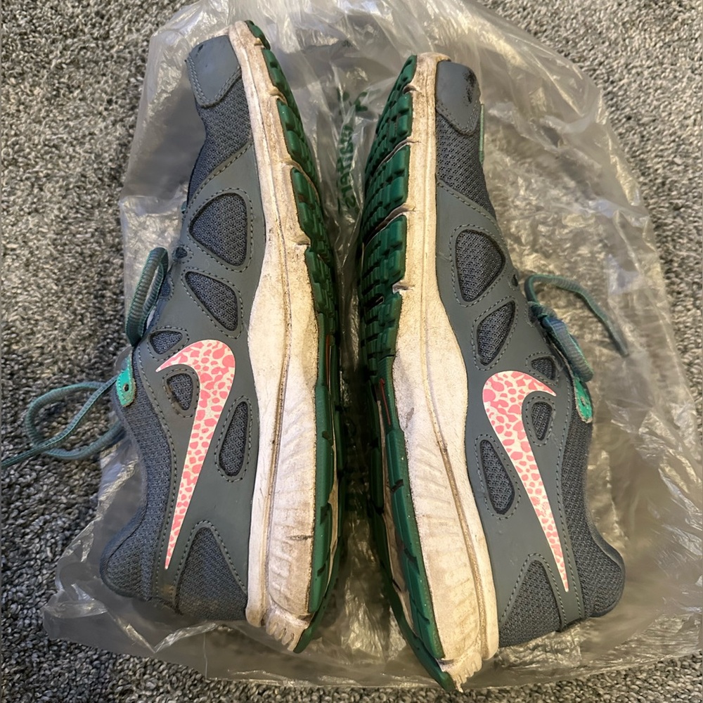 Nike Blue and Gray Sneakers | Women size 8 copy